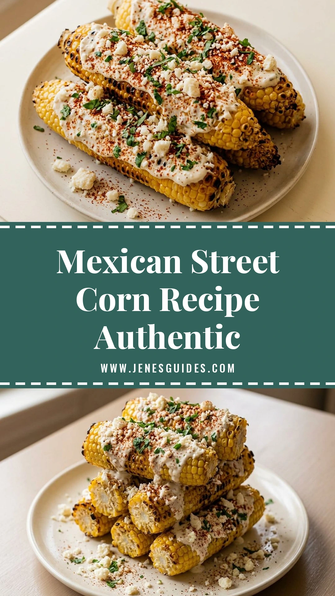 Mexican Street Corn Recipe Authentic - recipe pin