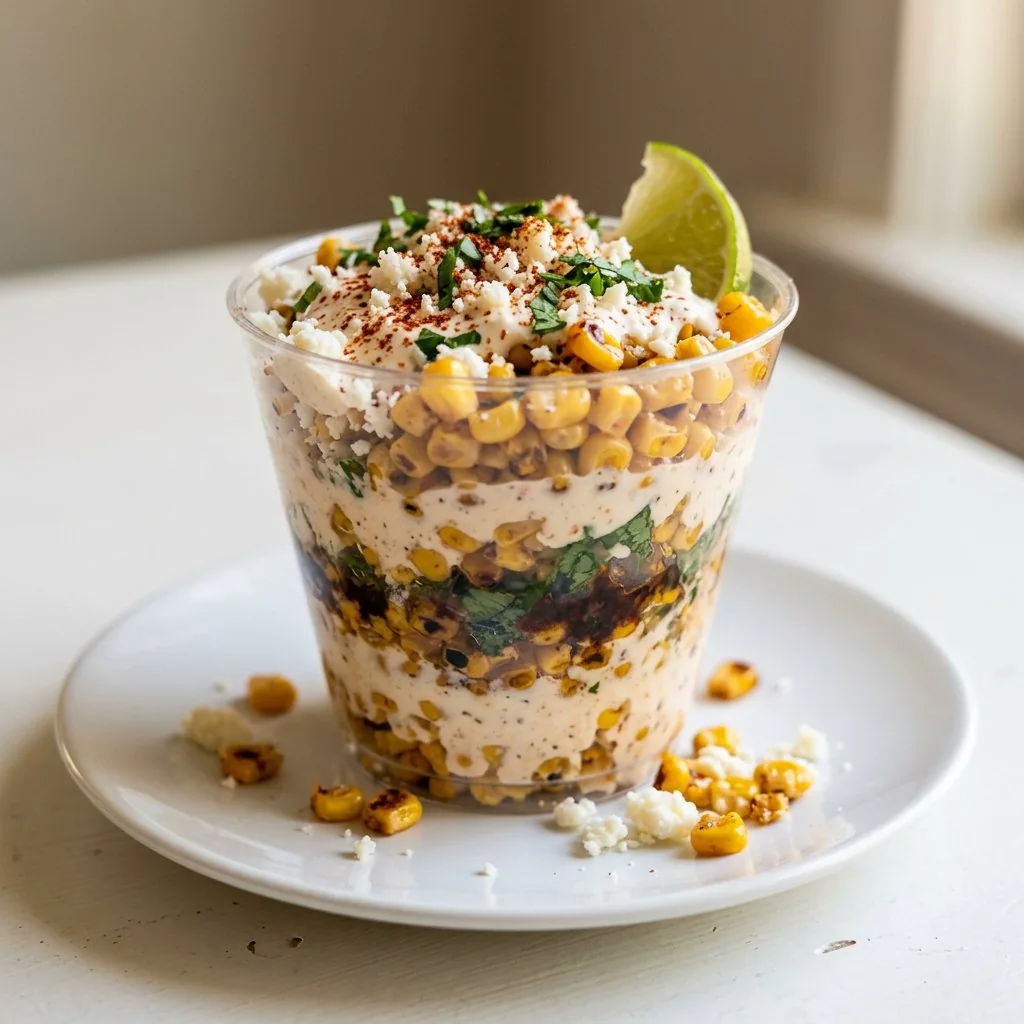 Mexican Street Corn in a Cup Recipe – featured photo