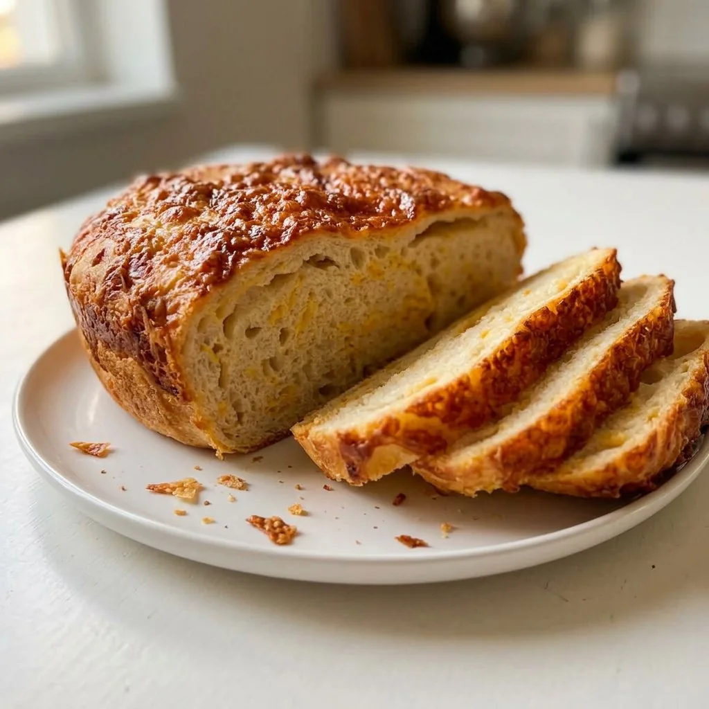 Easy Cheddar Cheese Bread Recipe – featured photo