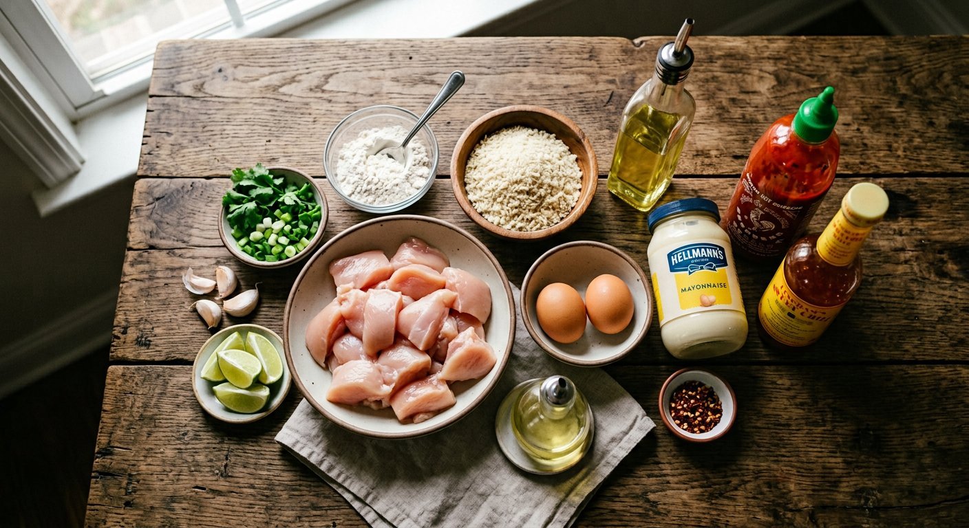 BANG BANG CHICKEN ingredients