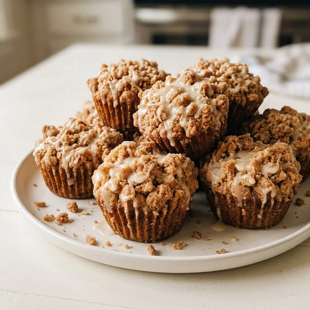 Moist Coffee Cake Banana Bread Muffins in 25 Minutes - featured photo