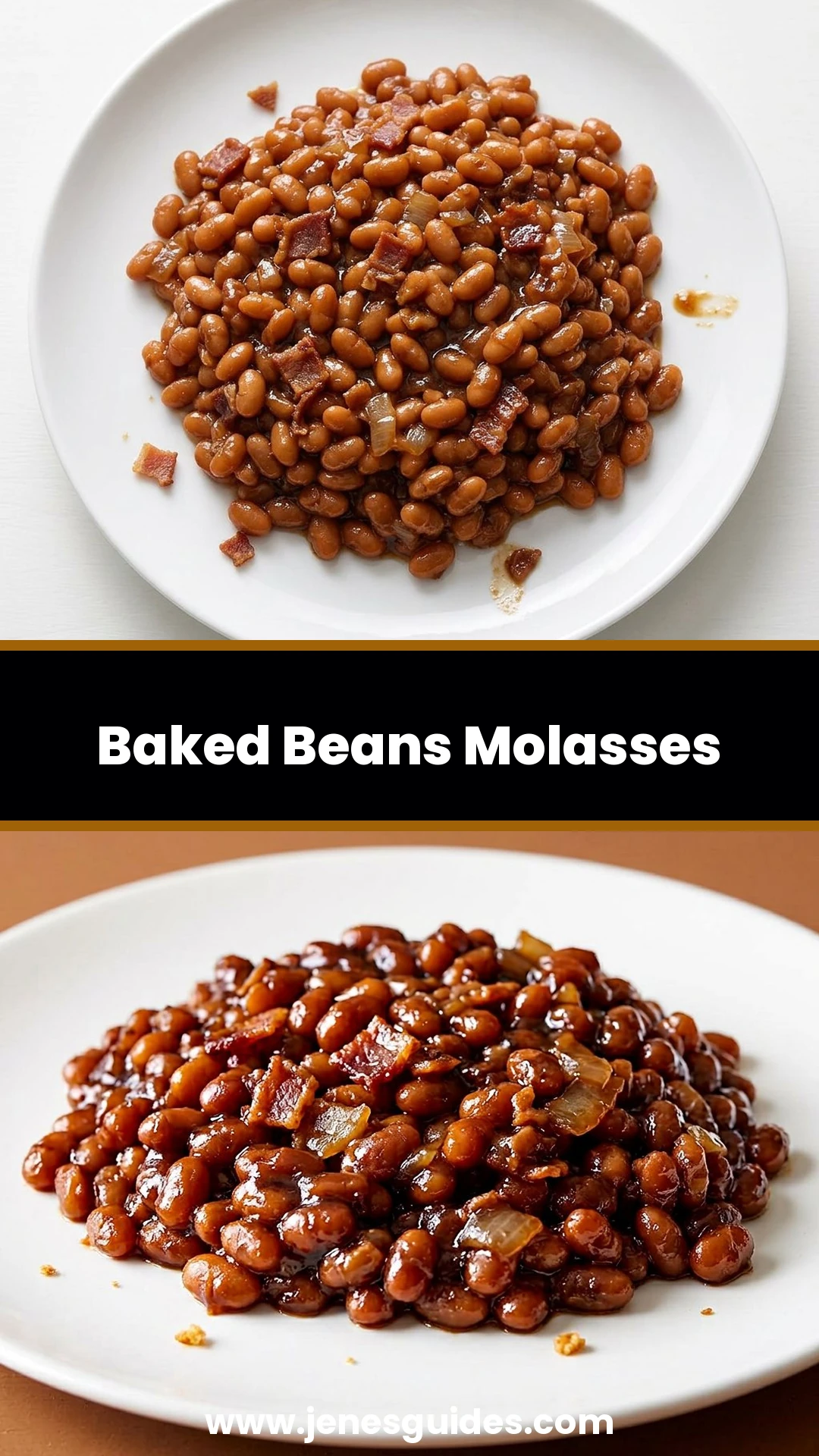 Baked Beans Molasses Pinterest pin