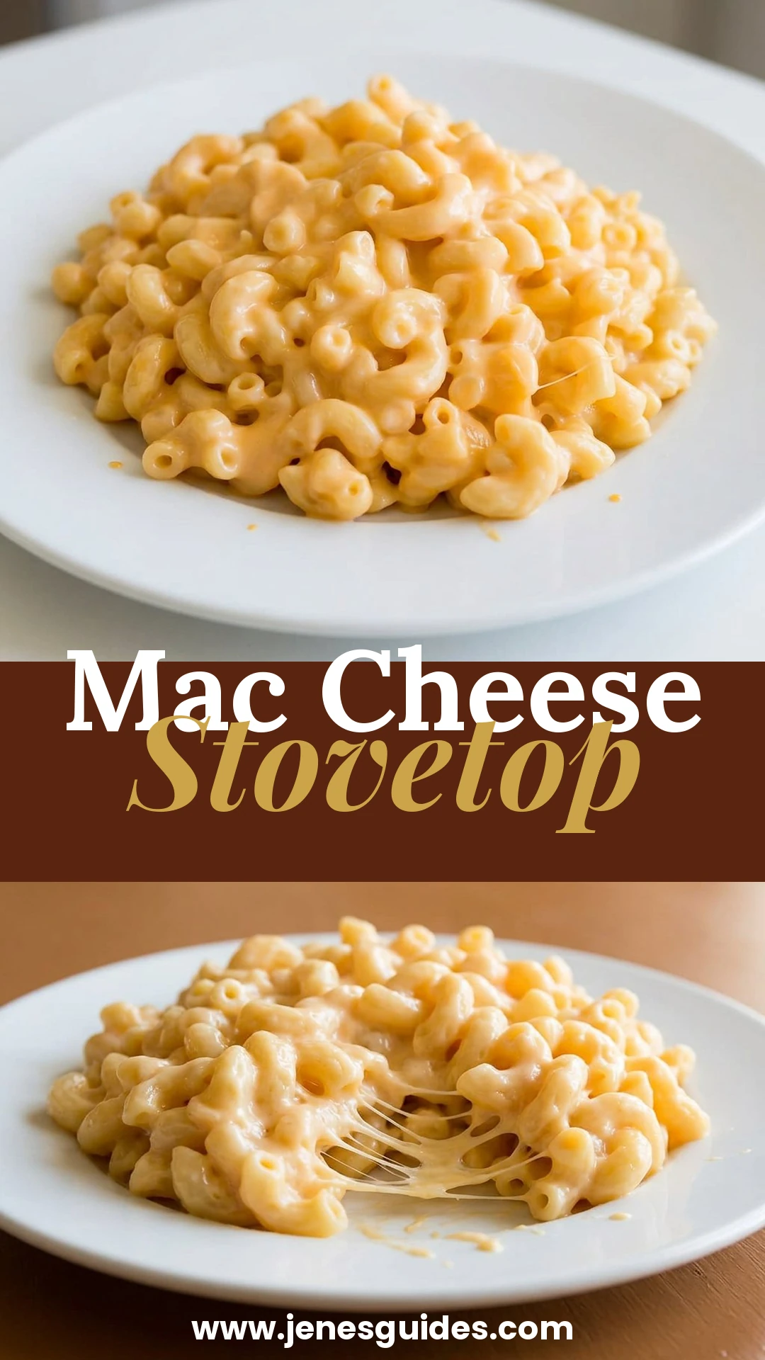 Mac Cheese Stovetop Pinterest pin