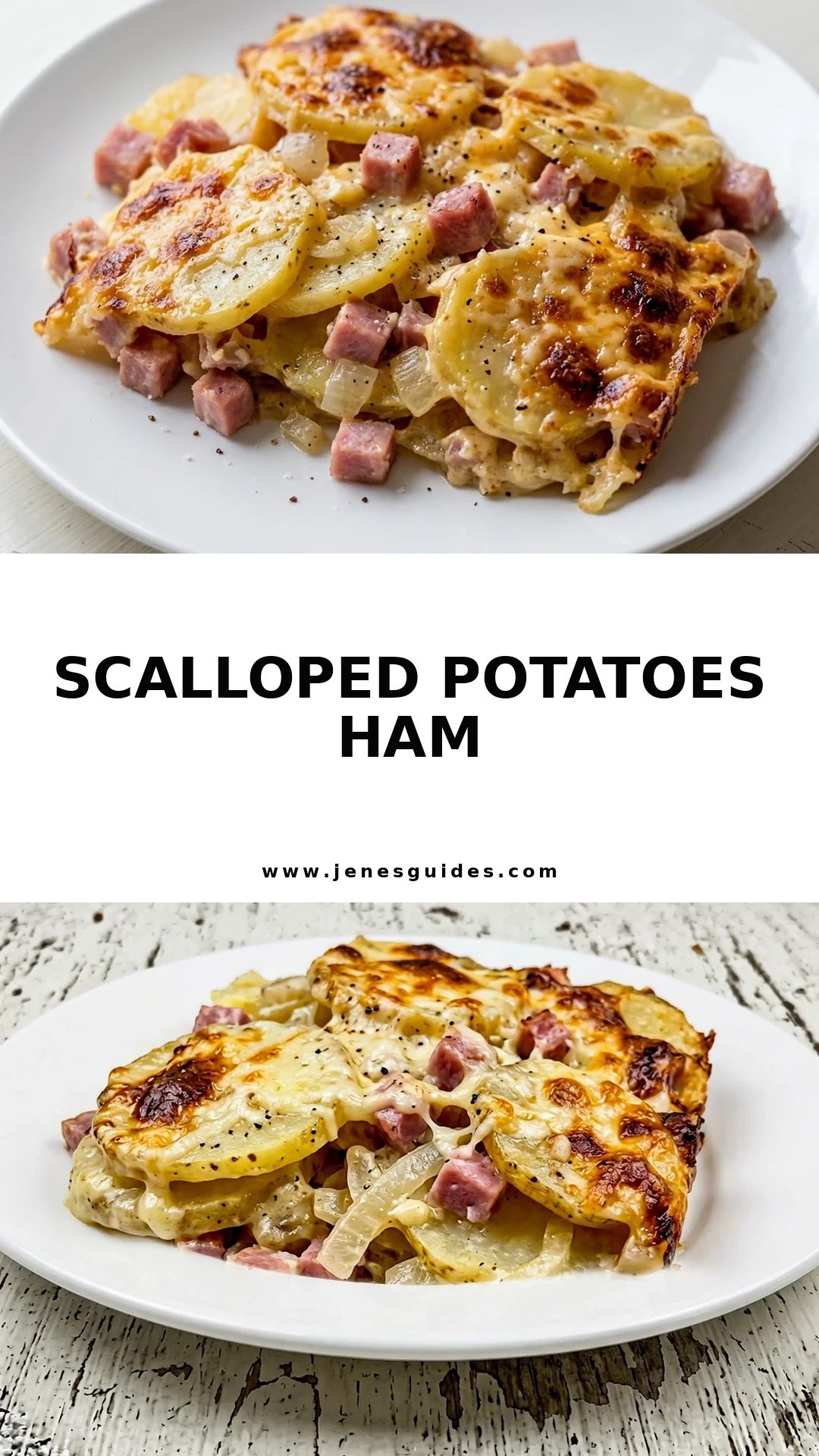 Scalloped Potatoes Ham Pinterest pin