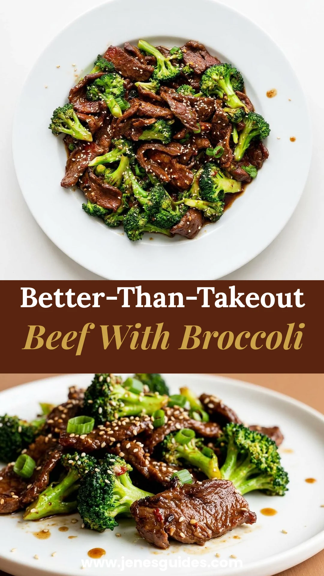 Better-Than-Takeout Beef With Broccoli Pinterest pin