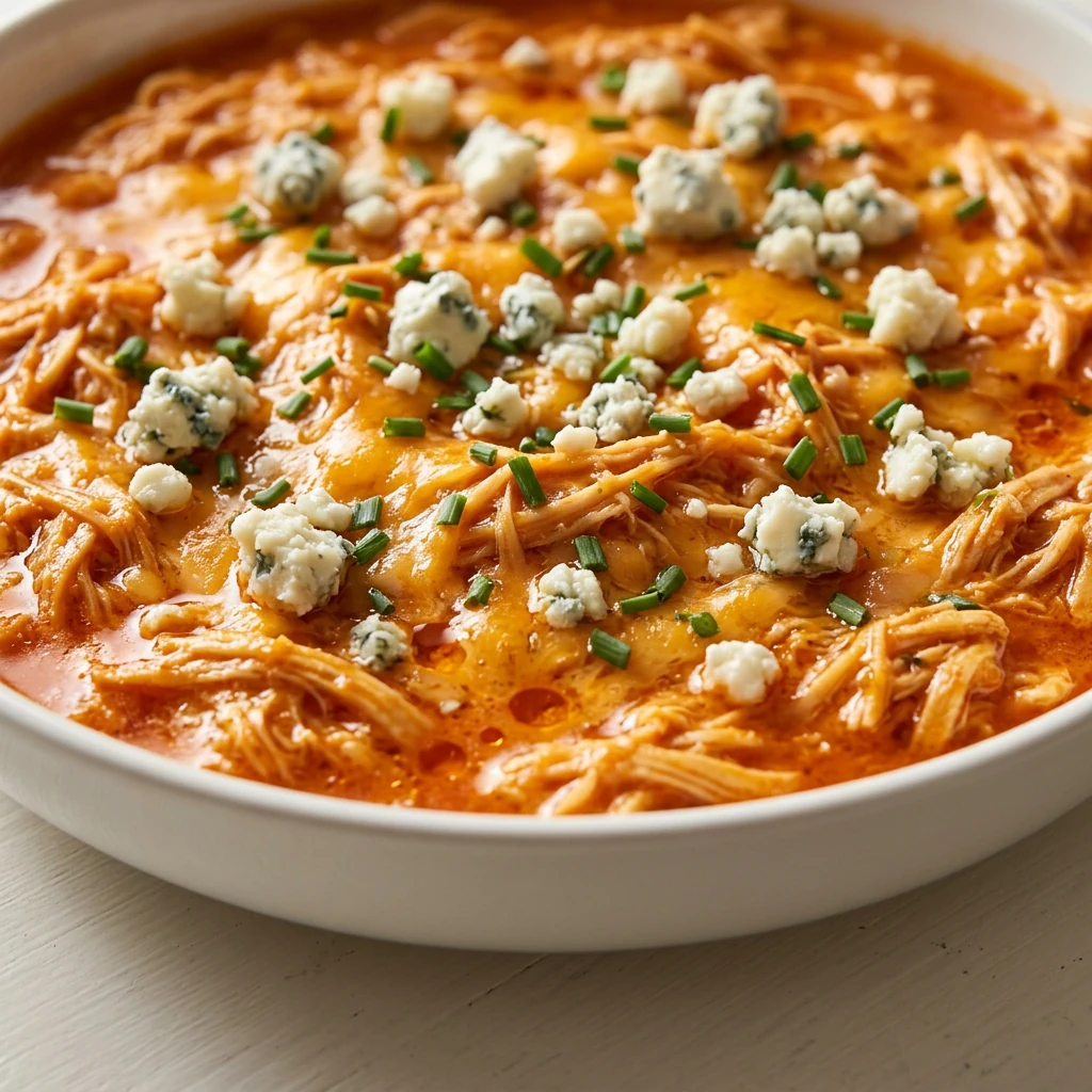 Buffalo Chicken Dip Crockpot