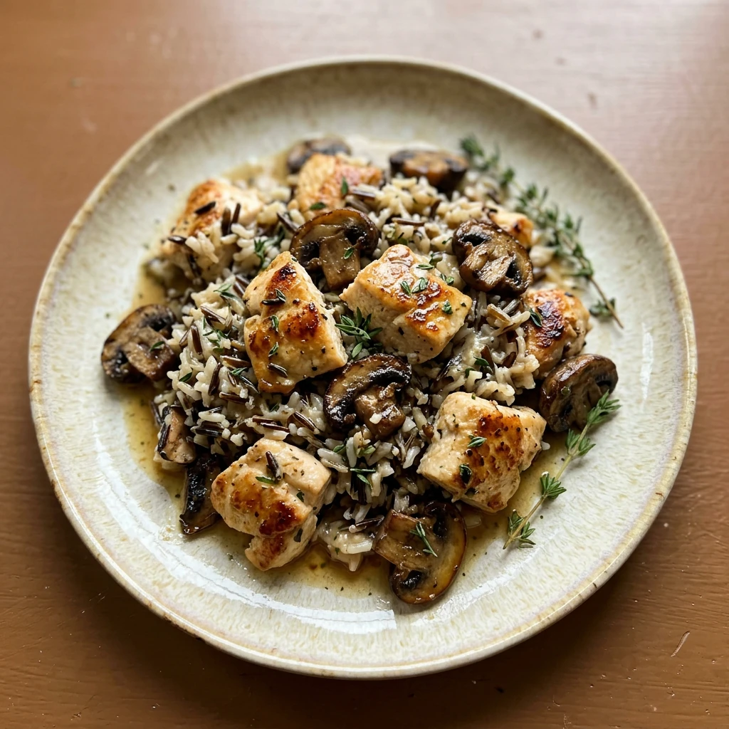 Chicken Mushroom Wild Rice