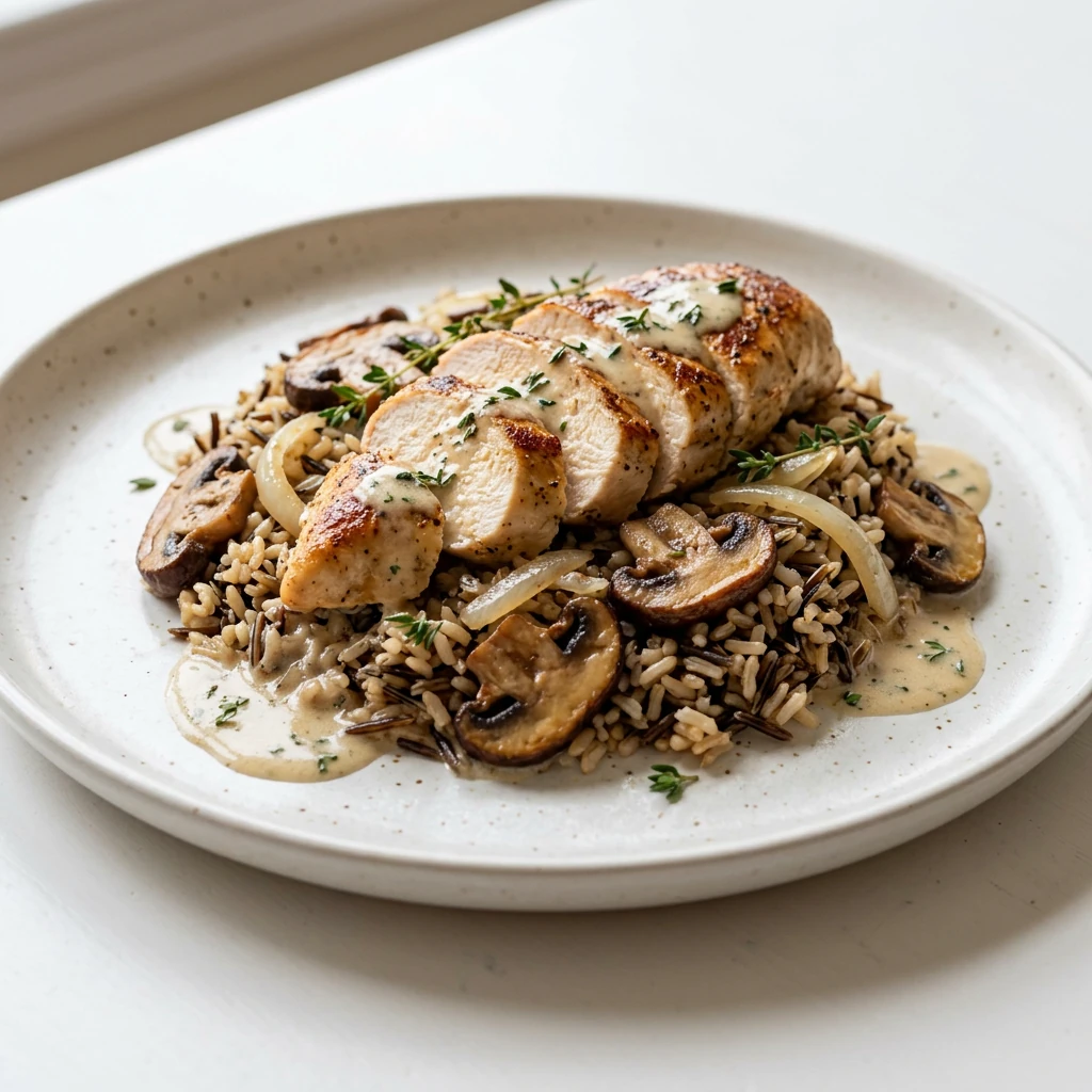 Chicken Mushroom Wild Rice