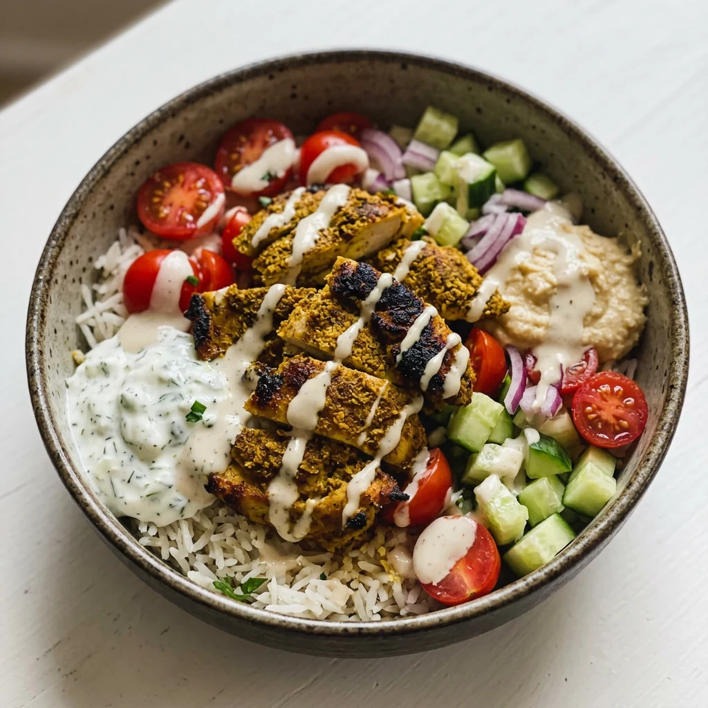 Chicken Shawarma Bowl