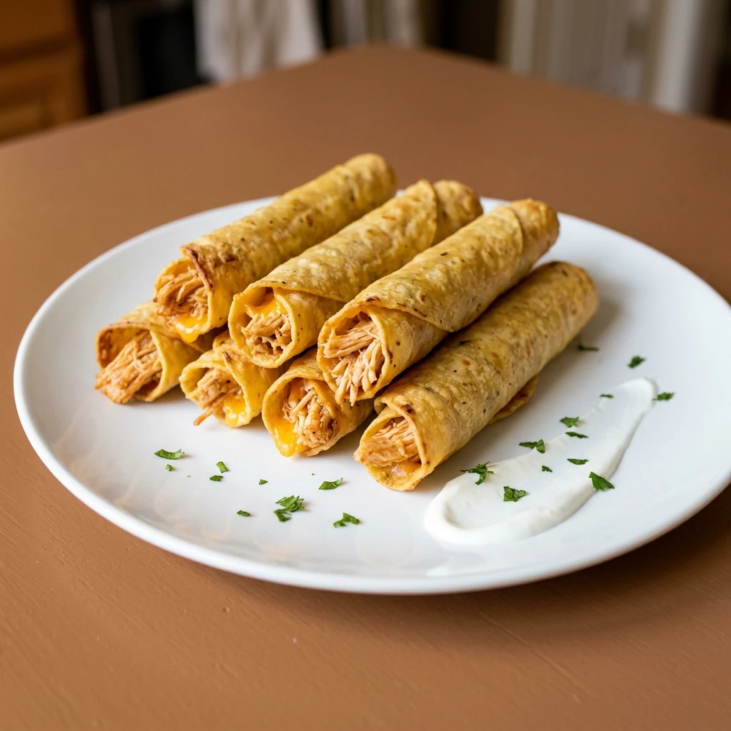 Chicken Taquitos Crockpot