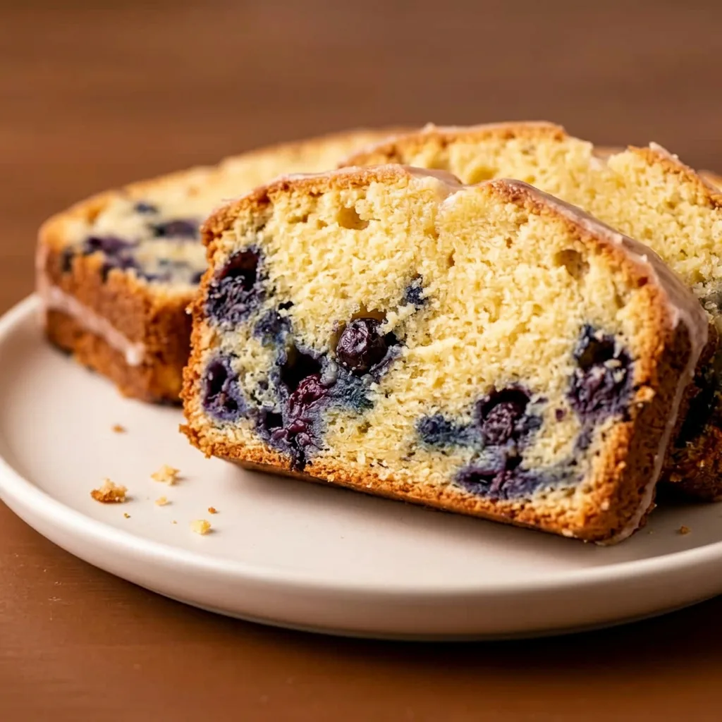 Lemon Blueberry Pound Cake