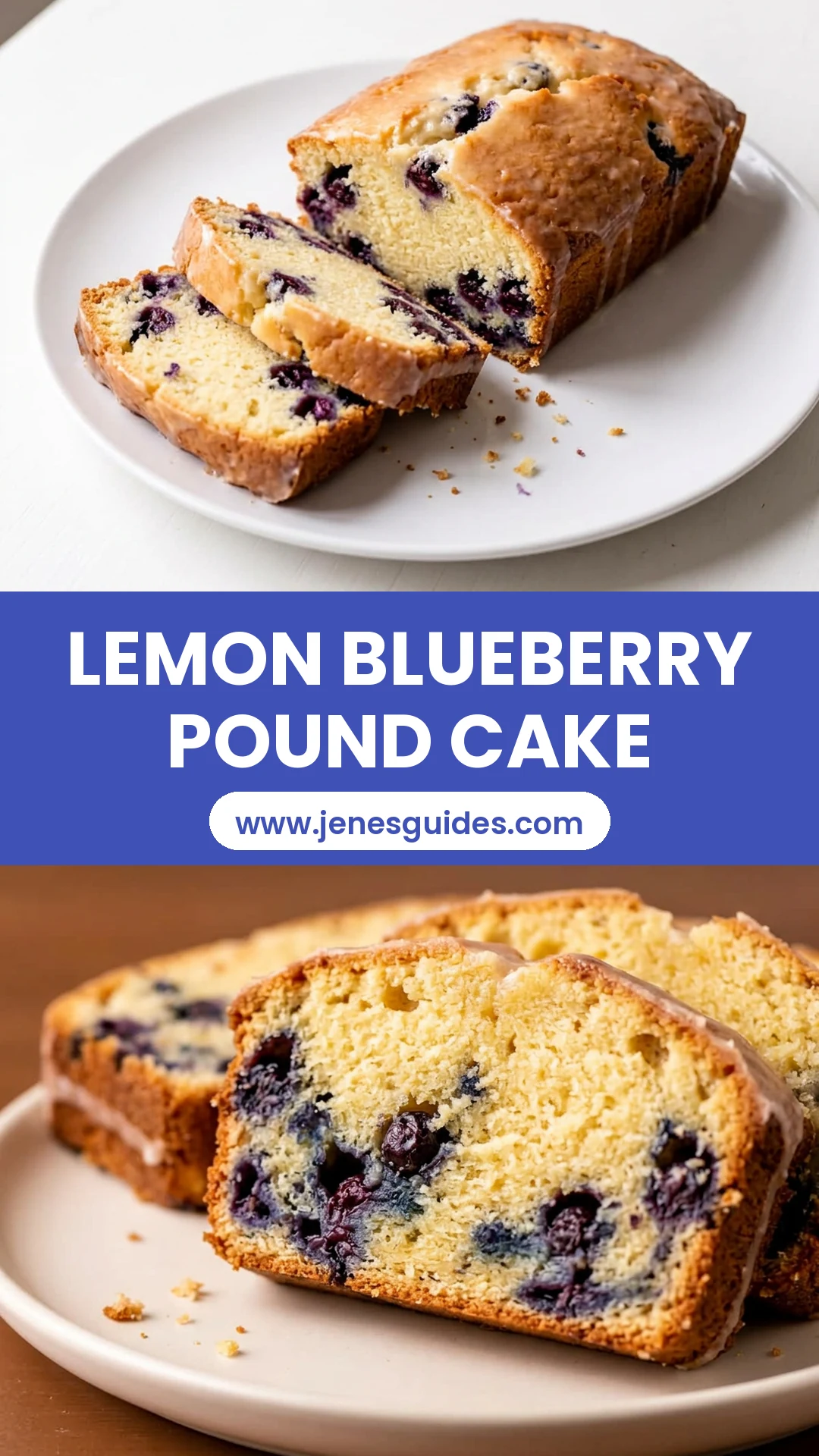 Lemon Blueberry Pound Cake