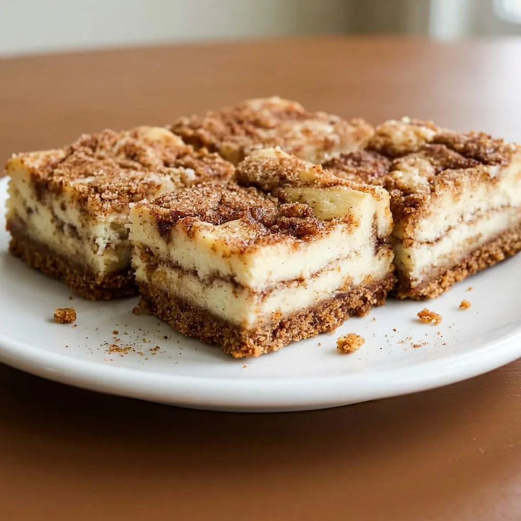 Snickerdoodle Cheesecake Bars